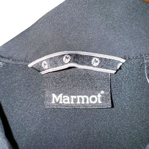 Marmot Black Full Zip Fleece Approach Vest Size XL - Picture 2 of 9